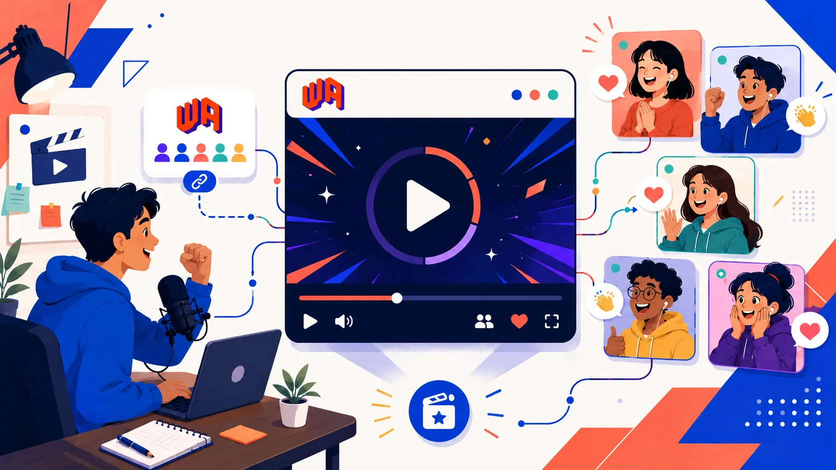 The WatchAlong Browser Extension: Watch Any Streaming Service Together